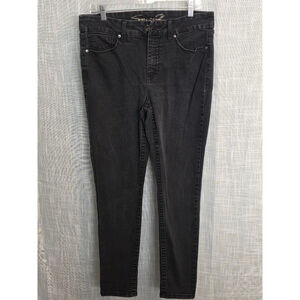 Women's Seven7‎ Black Denim Jeans Size 12